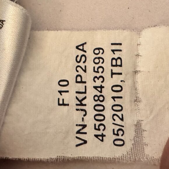 Vintage VANS LONG SLEEVE‎ Striped THERMAL XXL 05/2010 - Picture 9 of 10